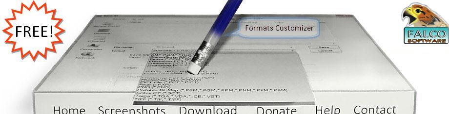 Formats Customizer header and toolbar